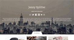 Desktop Screenshot of jennysplitter.com